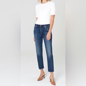 Citizens of Humanity Emerson Slim Boyfriend Jeans Size 27 Medium Wash